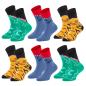 Preview: 6 Paar TippTexx 24 Kinder Socken Gefährliche Tiere